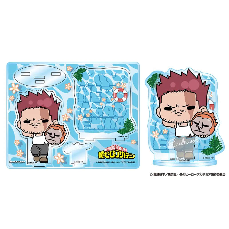僕のヒーローアカデミア アニマルビーチボールmochocho アクリルスタンド エンデヴァー