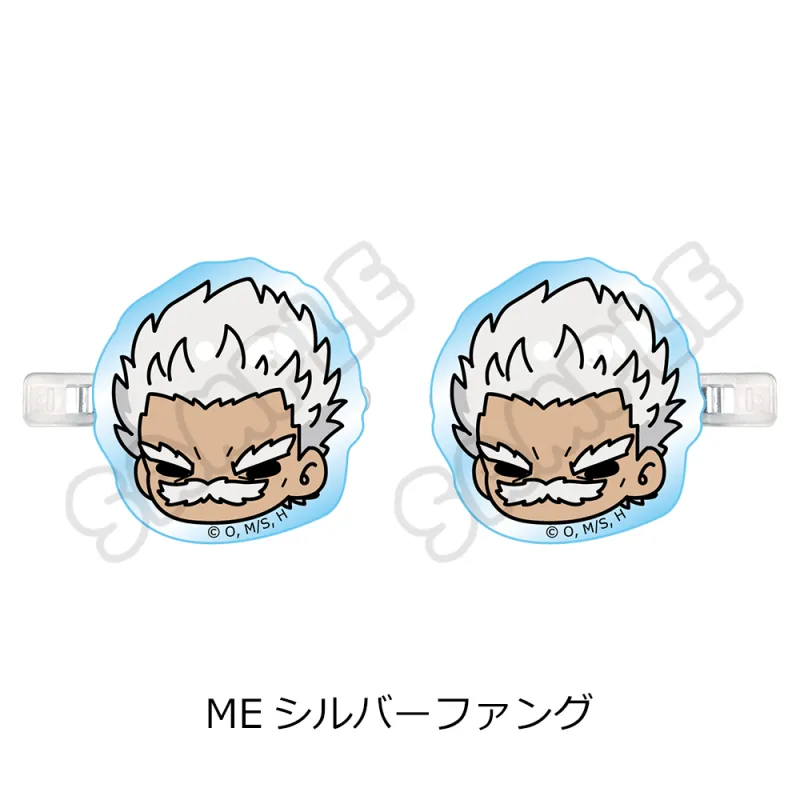 アニメ「ワンパンマン」前髪クリップ ME（シルバーファング）