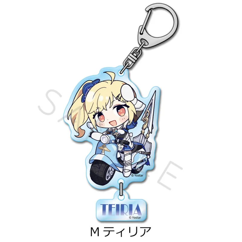 「ステラソラ」 アクリルキーホルダー M(ティリア)