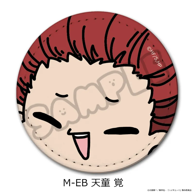 「ハイキュー!!」第11弾 レザーバッジ(mochocho) M-EB(天童 覚)