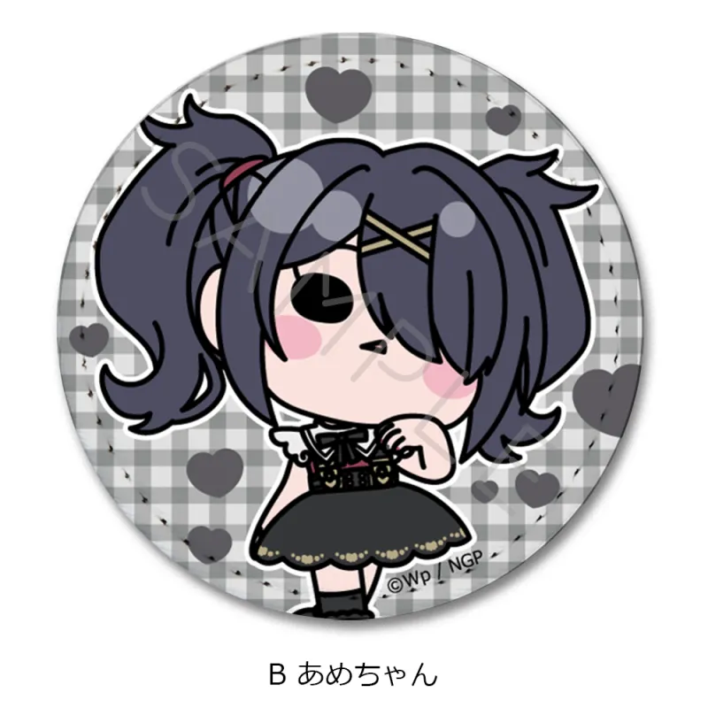 アニメ「NEEDY GIRL OVERDOSE」 レザーバッジ B(あめちゃん)