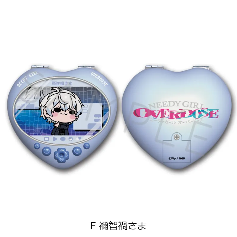 アニメ「NEEDY GIRL OVERDOSE」 ハート型コンパクトミラー F(禰󠄀智禍さま)