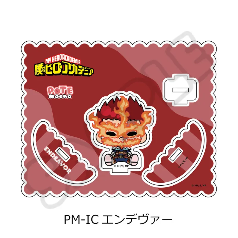 アニメ『僕のヒーローアカデミア』POTEmocho 第6弾 アクリルスタンド PM-IC(エンデヴァー)