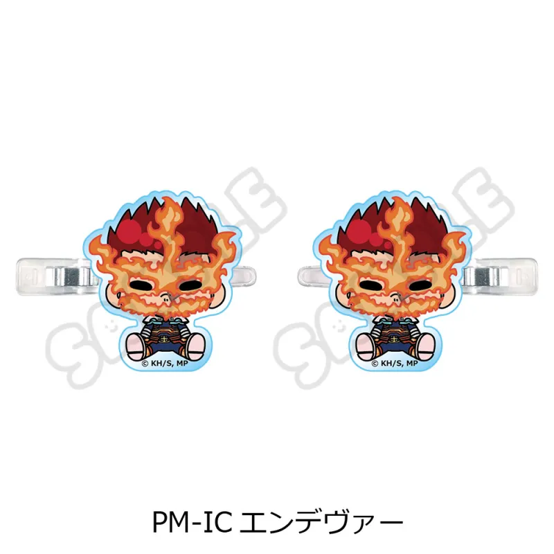 アニメ『僕のヒーローアカデミア』POTEmocho 第6弾 前髪クリップ PM-IC(エンデヴァー)