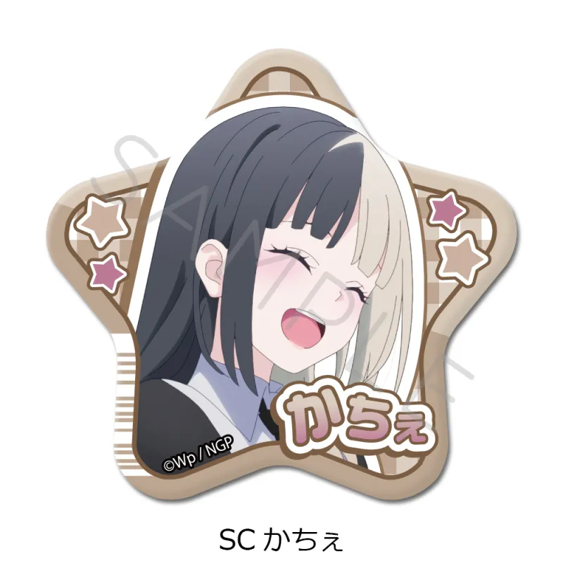 アニメ「NEEDY GIRL OVERDOSE」第2弾 星型缶バッジ SC(かちぇ)