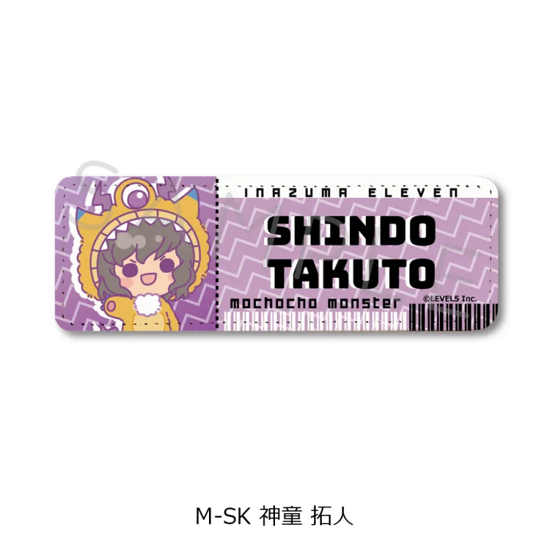 『イナズマイレブン 英雄たちのヴィクトリーロード』レザーバッジ(ロング) M-SK(神童 拓人)