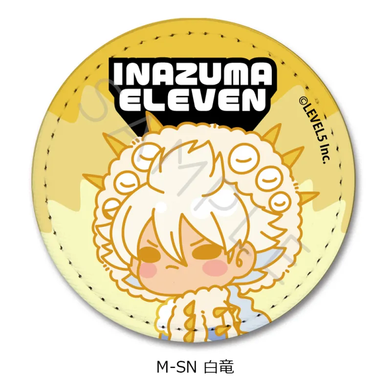 『イナズマイレブン 英雄たちのヴィクトリーロード』レザーバッジ(丸形) M-SN(白竜)