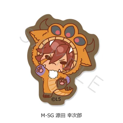 『イナズマイレブン 英雄たちのヴィクトリーロード』クリアダイカットステッカー M-SG（源田 幸次郎）