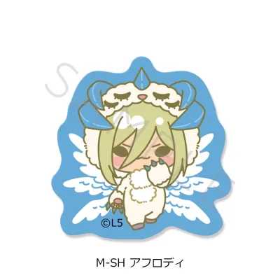 『イナズマイレブン 英雄たちのヴィクトリーロード』クリアダイカットステッカー M-SH（アフロディ）
