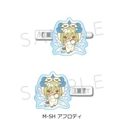 『イナズマイレブン 英雄たちのヴィクトリーロード』前髪クリップ M-SH（アフロディ）