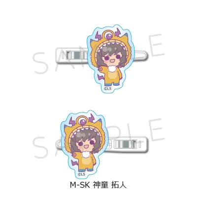 『イナズマイレブン 英雄たちのヴィクトリーロード』前髪クリップ M-SK（神童 拓人）