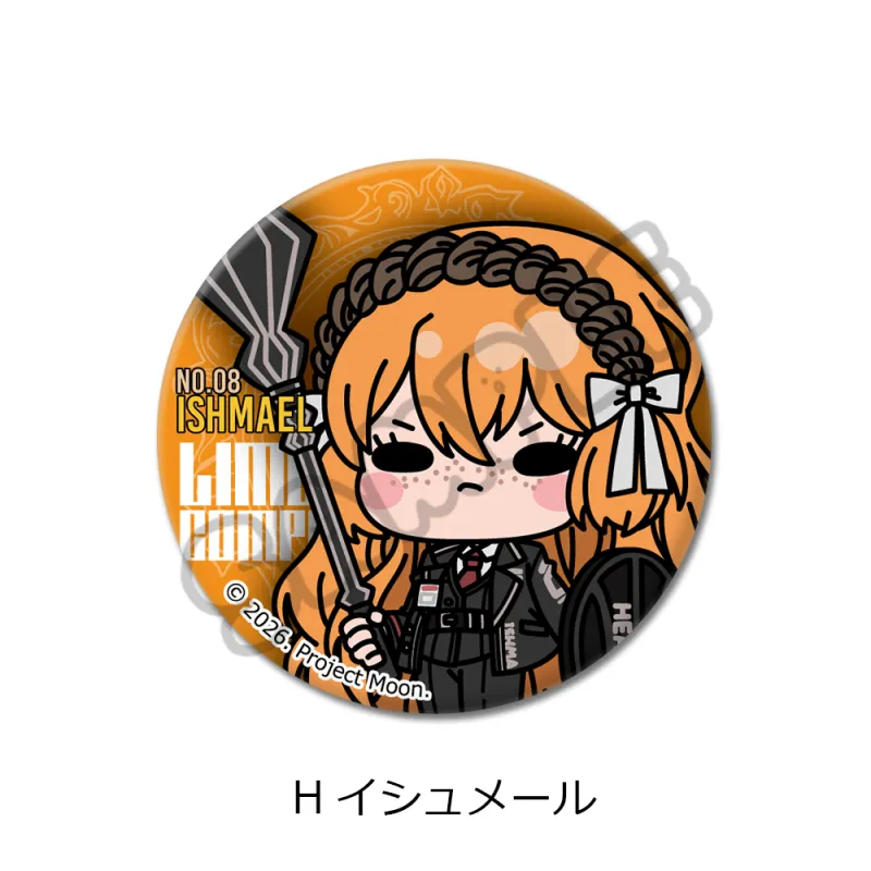 『Limbus Company』 丸形缶バッジ(57mm) H(イシュメール)