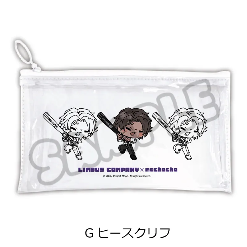 『Limbus Company』 フラットクリアポーチ G(ヒースクリフ)