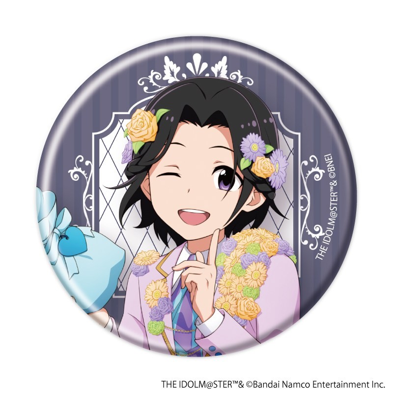 缶バッジ「アイドルマスター SideM」34/岡村 直央 ホワイトデーライブ2022(公式イラスト)