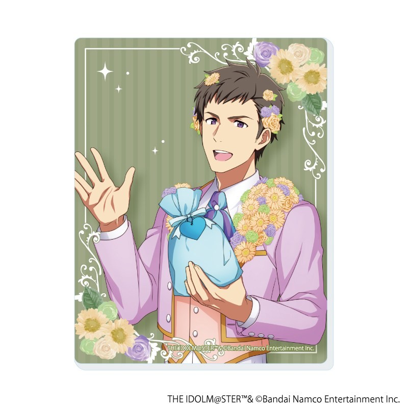 アクリルカード「アイドルマスター SideM」16/信玄 誠司 ホワイトデーライブ2022(公式イラスト)