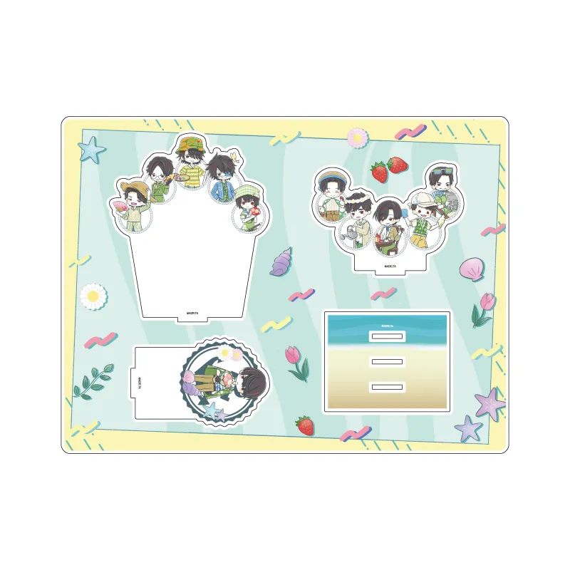 アクリルジオラマ「大穢」03/バカンスver. (グラフアートイラスト)