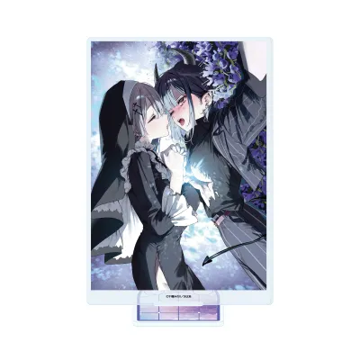 好都合セミフレンド 03 久留真珠海&浜薔薇輝子A(公式イラスト) アクリルスタンド