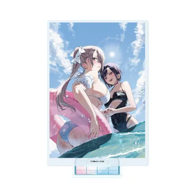 好都合セミフレンド 05 久留真珠海&浜薔薇輝子C(公式イラスト) アクリルスタンド