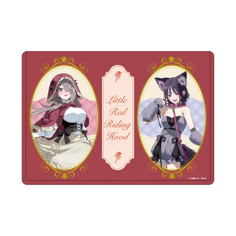 好都合セミフレンド 01 久留真珠海&浜薔薇輝子A(描き下ろしイラスト) キャラクリアケース