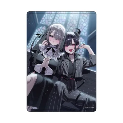 好都合セミフレンド 02 久留真珠海&浜薔薇輝子B(公式イラスト) キャラクリアケース