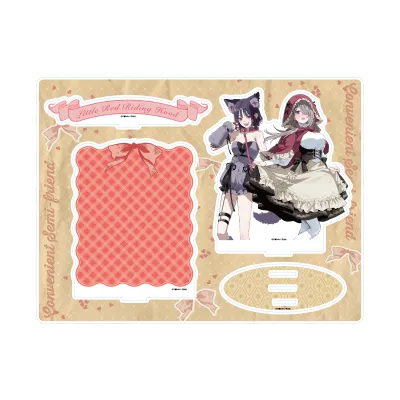 好都合セミフレンド 01 久留真珠海&浜薔薇輝子A(描き下ろしイラスト) アクリルジオラマ