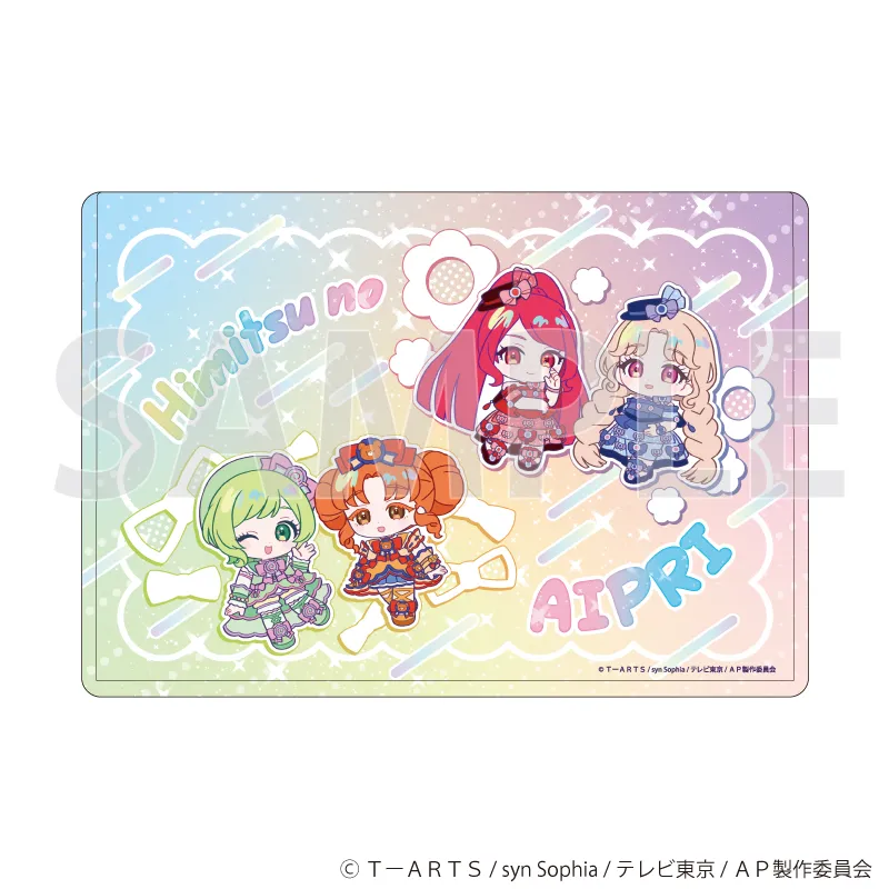 キャラクリアケース「ひみつのアイプリ」09/デザインC デュオコーデver.(ミニキャライラスト)