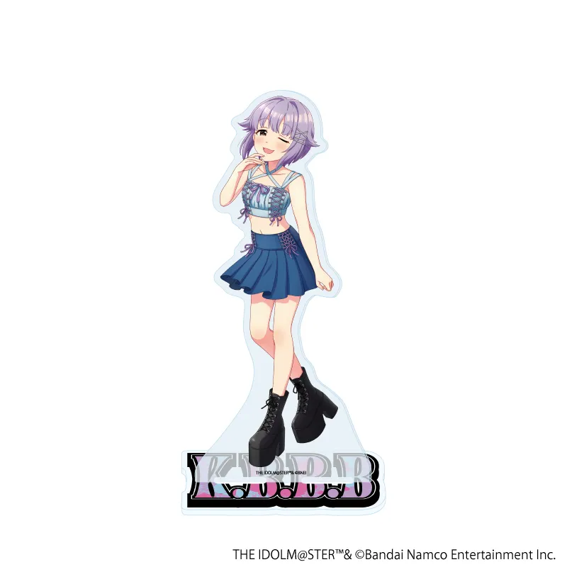 デカアクリルスタンド「アイドルマスター シンデレラガールズ」13/輿水幸子 デニム風衣装ver.(描き下ろしイラスト)