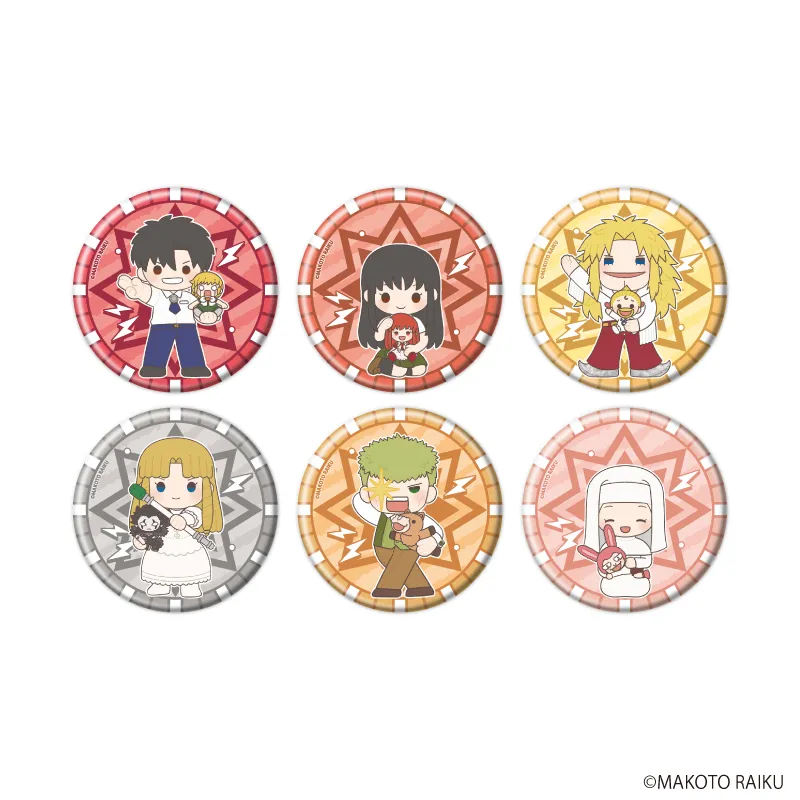 缶バッジ「金色のガッシュ!!」07/ブラインド(全6種)(ぽてぬいアート)