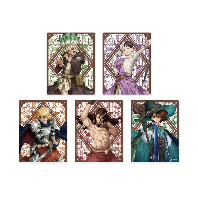 アクリルカード「Dr.STONE」20/RPGver. ブラインド(全5種)(描き下ろしイラスト)