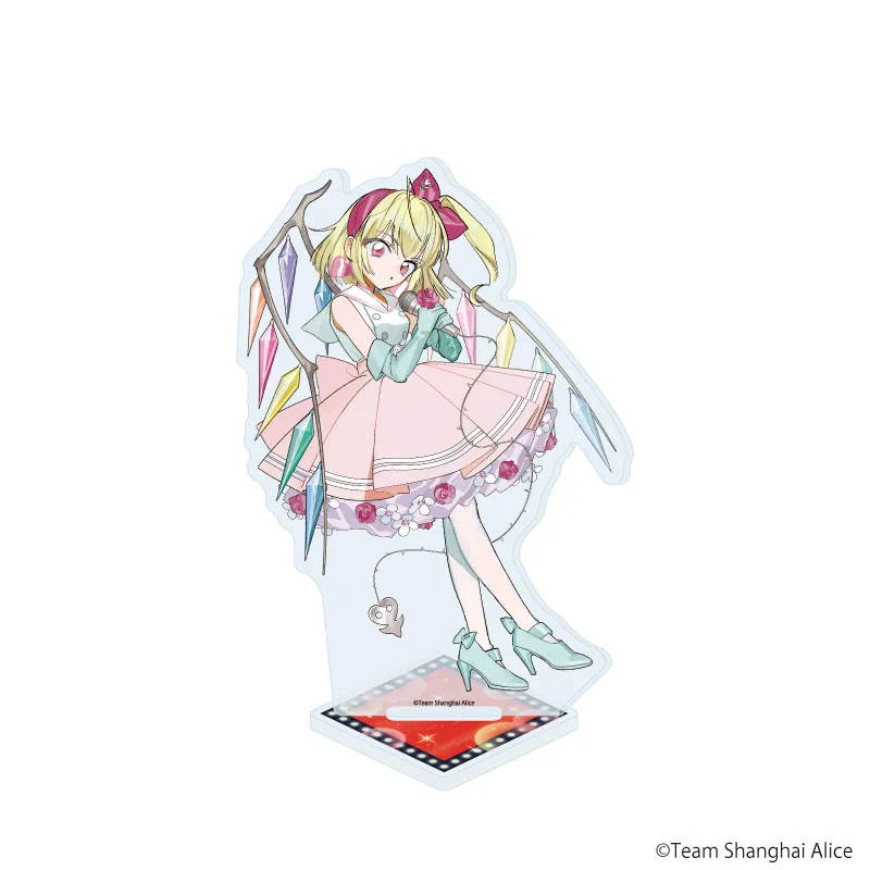 アクリルスタンド「東方Project」58/フランドール・スカーレット レトロアイドルver.(描き起こしイラスト)
