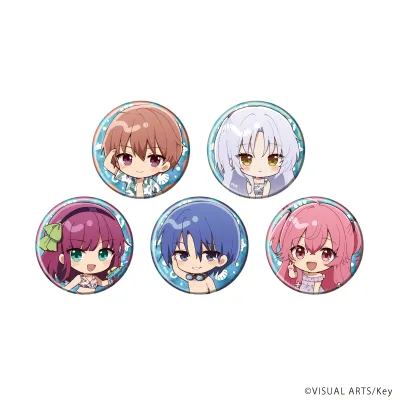 缶バッジ「Angel Beats!&Charlotte」03/ブラインド(全5種)An(ミニキャライラスト)