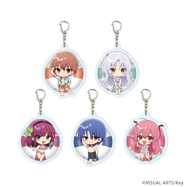アクリルキーホルダー「Angel Beats!＆Charlotte」02/ブラインド(全5種)An(ミニキャライラスト) 2