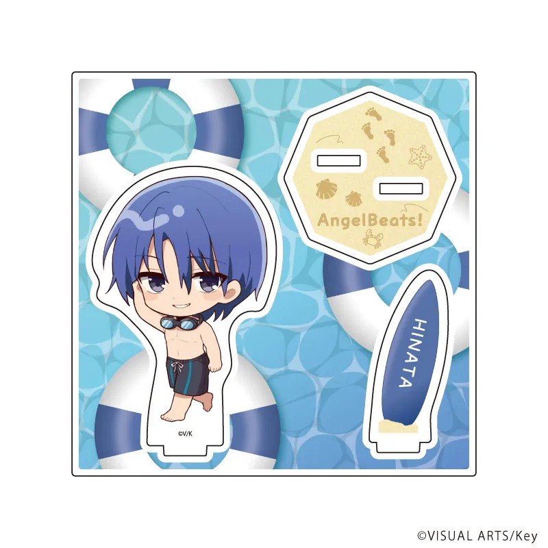 アクリルスタンドプレート「Angel Beats!＆Charlotte」11/日向 秀樹(ミニキャライラスト)