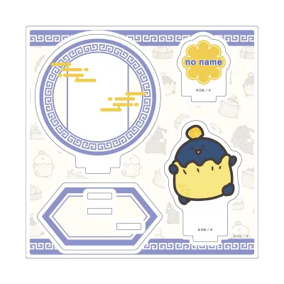 アクリルスタンドプレート「お文具といっしょ」03/名も無き者 点心ver.(描き下ろしイラスト)