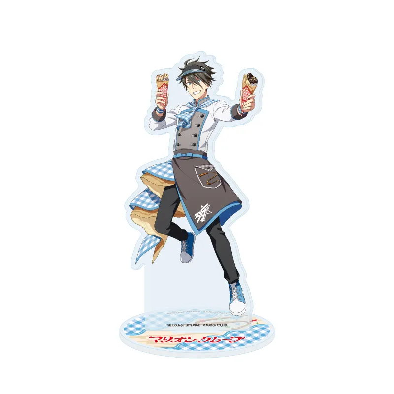 アクリルスタンド「アイドルマスター SideM」44/握野 英雄 クレープ屋ver.(描き下ろしイラスト)
