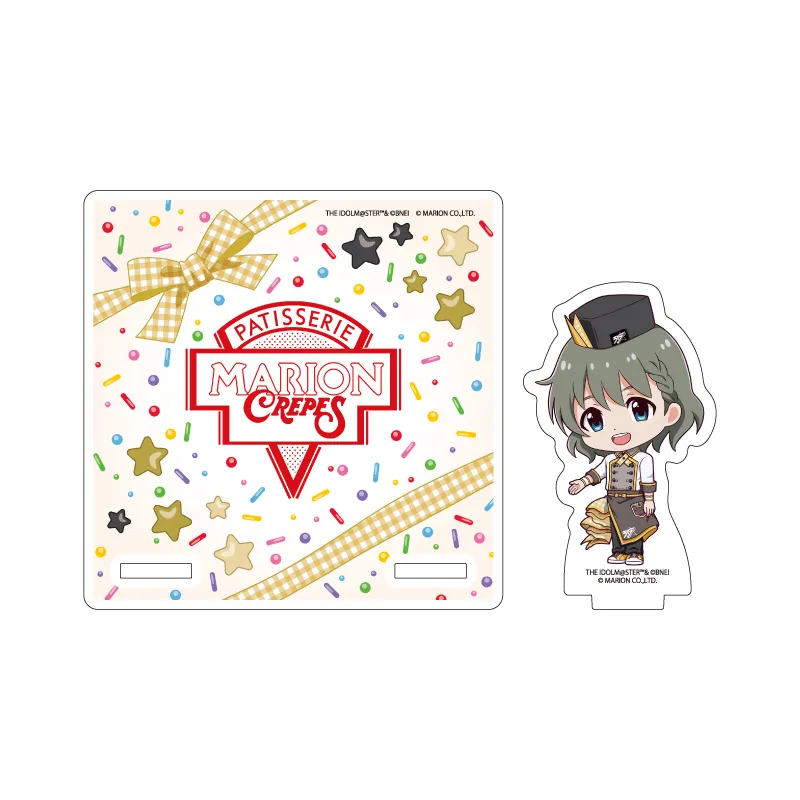 アクリルコースタースタンド「アイドルマスター SideM」06/卯月 巻緒 クレープ屋ver.(ミニキャライラスト)