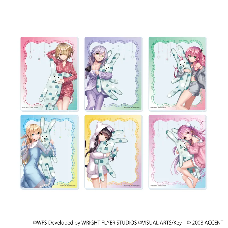 アクリルカード「ヘブンバーンズレッド×CRAFTHOLIC」01/トレーディング(全6種)(コラボイラスト)