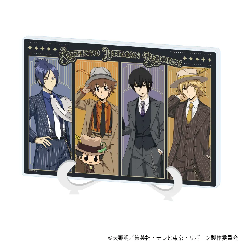 アクリルアートボード「家庭教師ヒットマンREBORN!」29/コマ割りデザイン(描き下ろしイラスト)