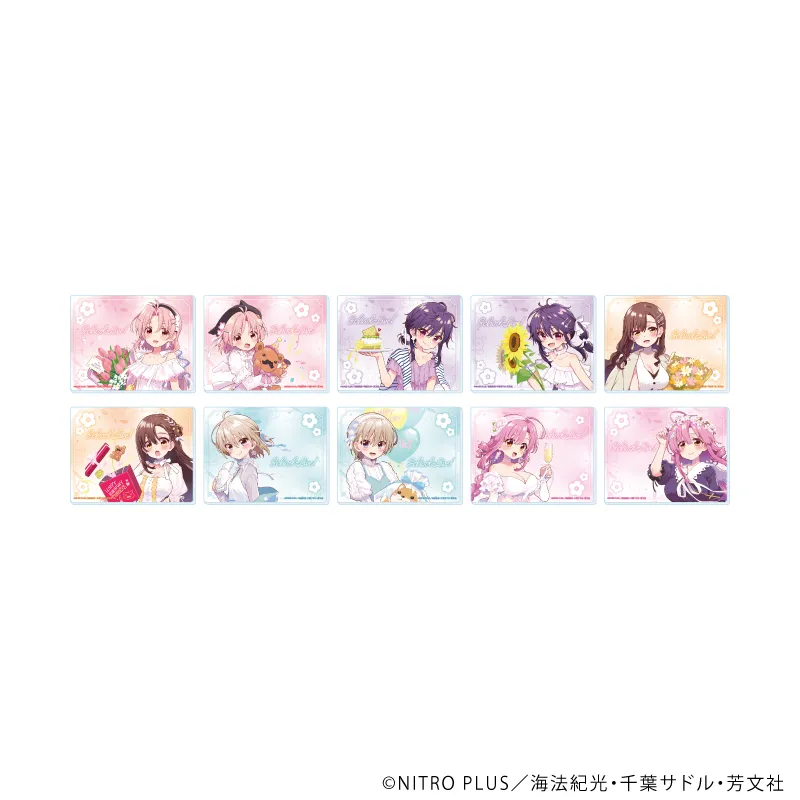 アクリルカード「がっこうぐらし!」01/ブラインド(全10種)(描き下ろしイラスト)