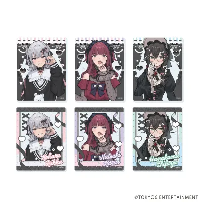 アクリルカード「TOKYO6キャラクターズ」01/ブラインド(全6種)(描き下ろしイラスト)※减数可能