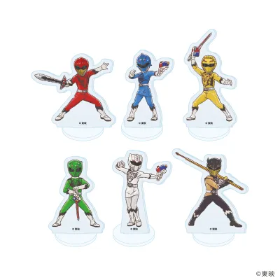 アクリルぷちスタンド「動物戦隊ジュウオウジャー」01/ブラインド(全6種)(グラフアートイラスト)
