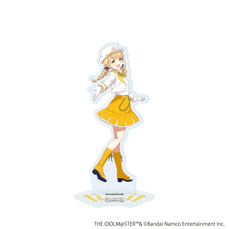 アクリルスタンド「学園アイドルマスター」75/藤田ことね 駅員風衣装ver.(描き下ろしイラスト)