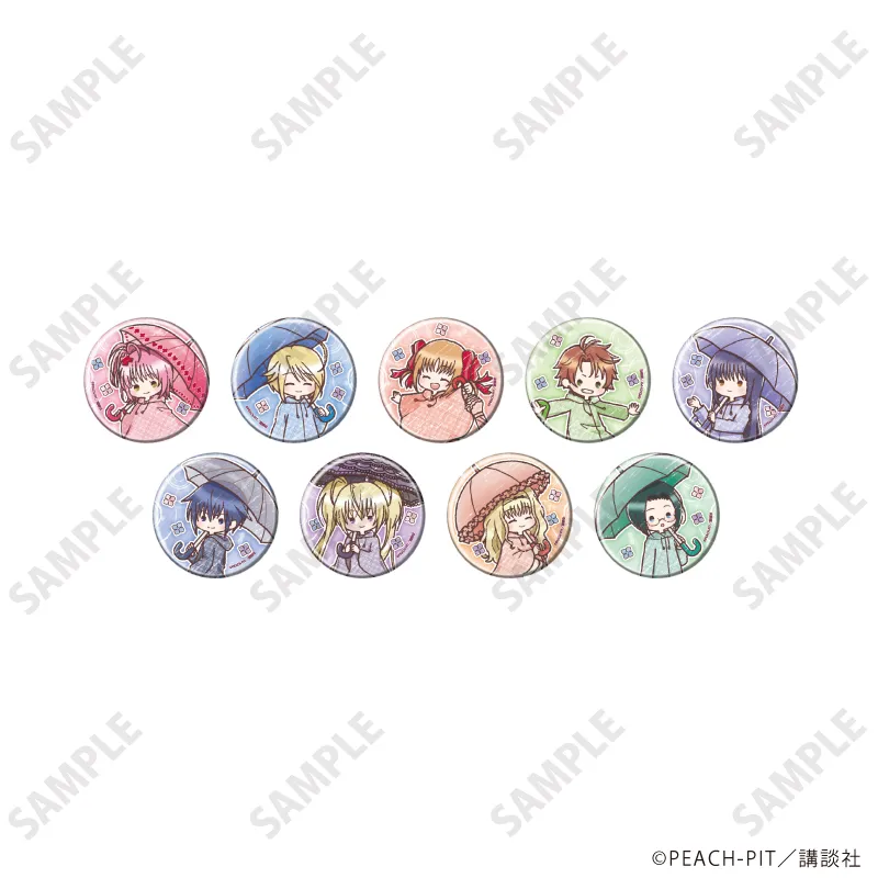 缶バッジ「しゅごキャラ!」43/梅雨ver. ブラインド(全9種)(グラフアートイラスト)※减数可能