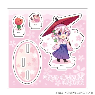 アクリルスタンドプレート「超次元ゲイム ネプテューヌ」01/ネプテューヌ(桜)(公式イラスト)