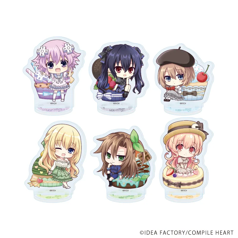 アクリルぷちスタンド「超次元ゲイム ネプテューヌ」01/ブラインド(全6種)(ミニキャライラスト)