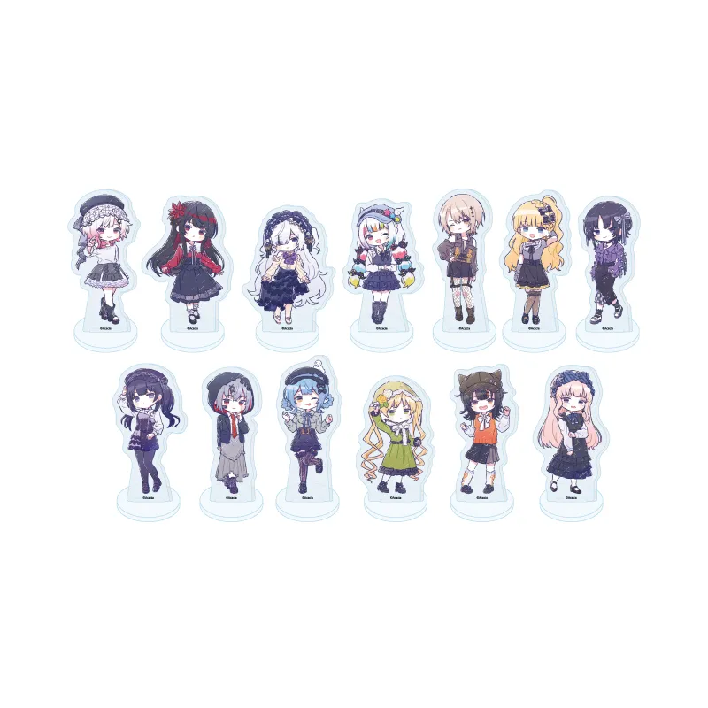 アクリルぷちスタンド「魔法少女ノ魔女裁判」02/ダークガーリーファッションver. ブラインド(全13種)(グラフアートイラスト)