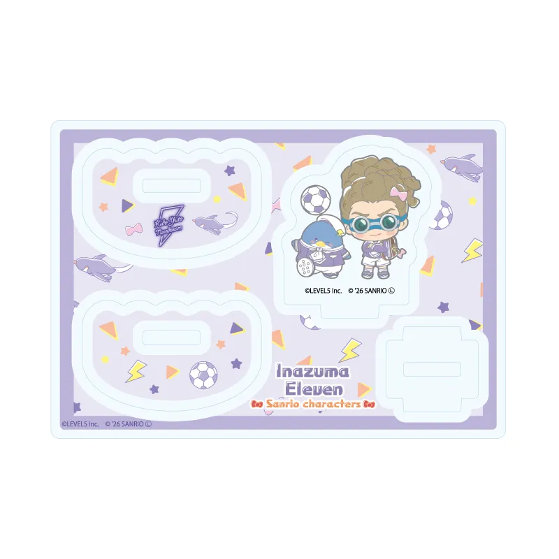 ゆらゆらアクリルスタンド「イナズマイレブン×サンリオキャラクターズ」03/鬼道有人×タキシードサム(コラボイラスト)