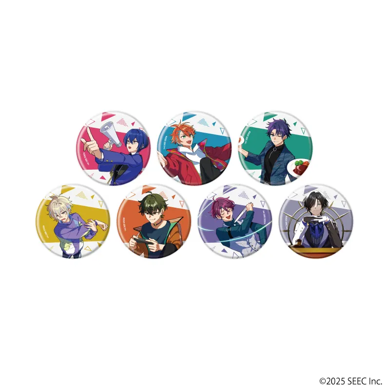 缶バッジ「ナイティナイトナンバーズ」15/ブラインド(全7種)(公式イラスト)