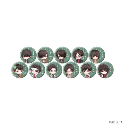 缶バッジ「大穢」06/学園ver. ブラインド(全11種)(ミニキャライラスト)