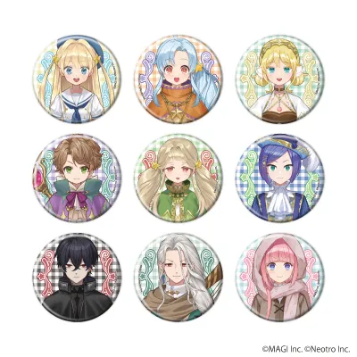 缶バッジ「まじかる☆シリーズ」01/ブラインド(全9種)(公式イラスト)※减数可能